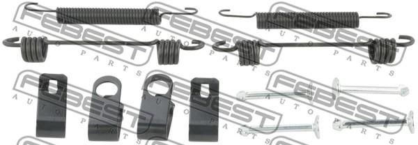 Rear brake pad fitting kit KIA Optima (Kia Optima): 1204SONRKIT Febest Mounting Tool Set, brake drum