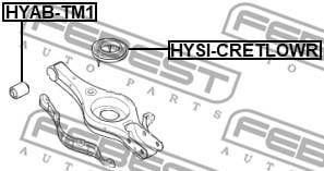 Buy Febest HYSI-CRETLOWR at a low price in United Arab Emirates!