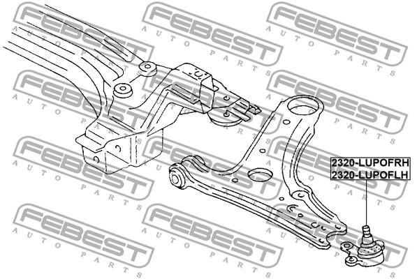 Buy Febest 2320-LUPOFRH at a low price in United Arab Emirates!
