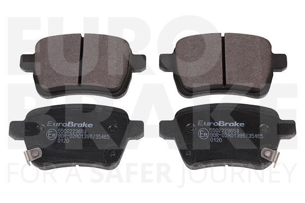 Eurobrake 5502223653 Brake Pad Set, disc brake 5502223653
