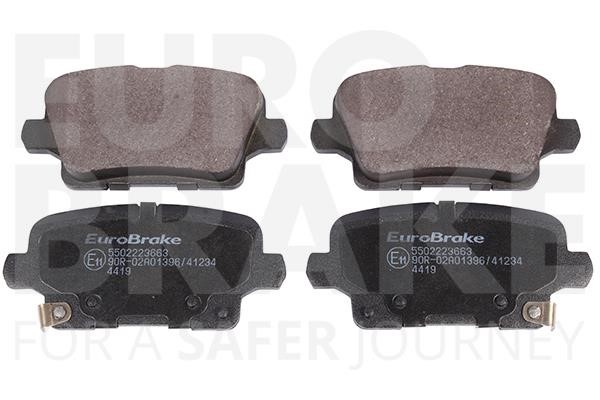 Eurobrake 5502223663 Brake Pad Set, disc brake 5502223663