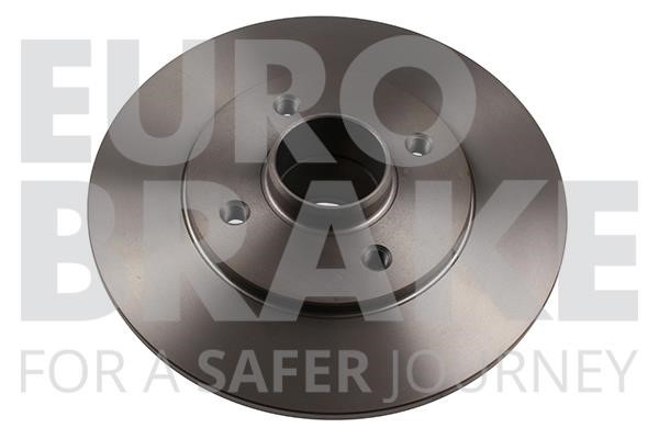 Eurobrake 5815203916 Rear brake disc, non-ventilated 5815203916