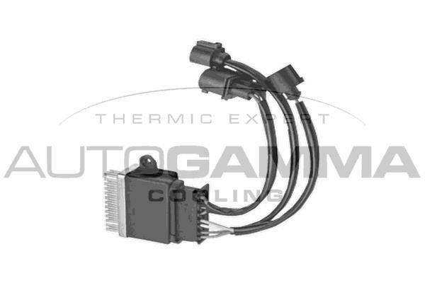 Autogamma GA15142 Pre-resistor, electro motor radiator fan GA15142
