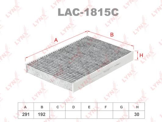 LYNXauto LAC-1815C Filter, interior air LAC1815C