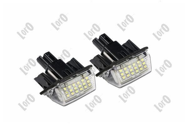 L512100002LED Abakus Licence Plate Lamp, towbar