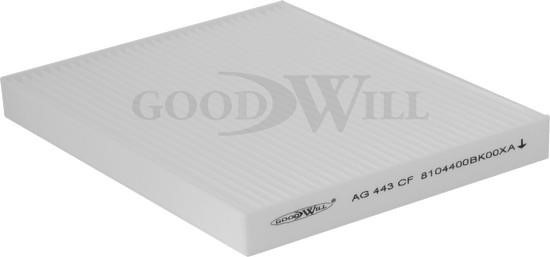 Goodwill AG 443/1 CF Filter, interior air AG4431CF