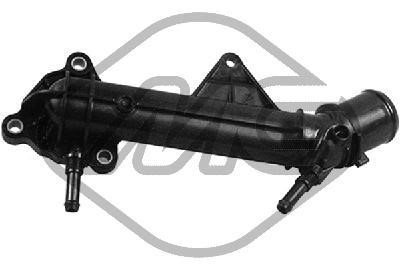 Coolant hose flange Fiat: 31323 Metalcaucho Coolant flange