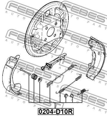 Buy Febest 0204-D10R-KIT at a low price in United Arab Emirates!