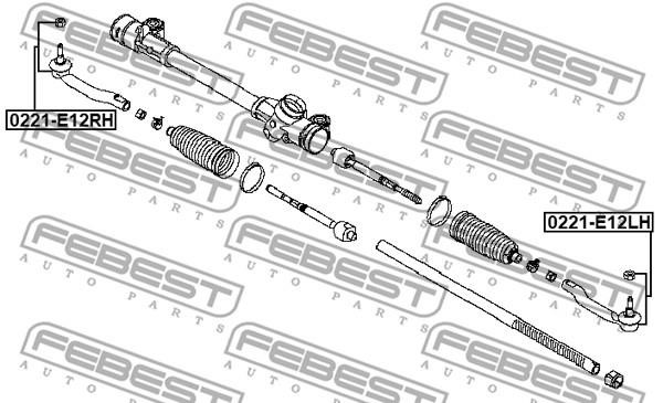 Buy Febest 0221-E12LH at a low price in United Arab Emirates!