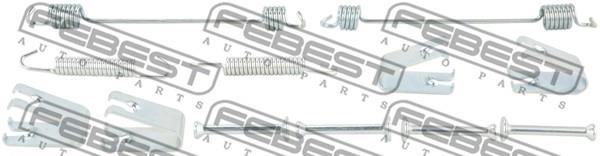 Brake pad accessory kit Mazda: 0504DYR Febest Mounting Tool Set, brake drum