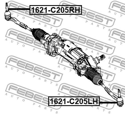 Buy Febest 1621-C205LH at a low price in United Arab Emirates!