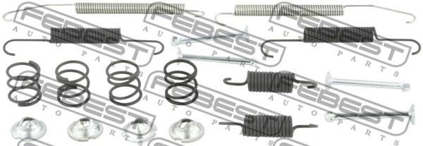 Rear brake pad fitting kit Subaru Forester: 0804S10XRKIT Febest Mounting Tool Set, brake drum