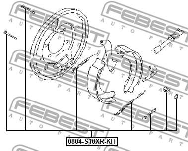 Buy Febest 0804-S10XR-KIT at a low price in United Arab Emirates!