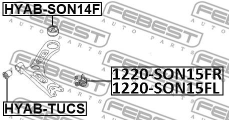 Buy Febest 1220-SON15FR at a low price in United Arab Emirates!