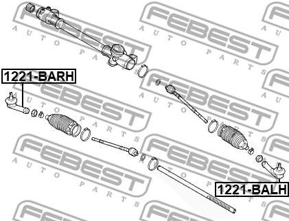 Buy Febest 1221-B4LH at a low price in United Arab Emirates!