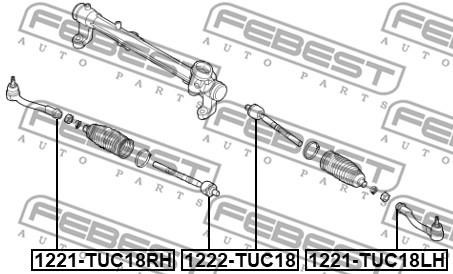 Buy Febest 1221-TUC18LH at a low price in United Arab Emirates!