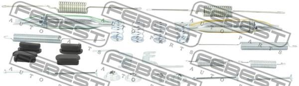 Febest 2304-2H0R-KIT Accessory Kit, parking brake shoes 23042H0RKIT