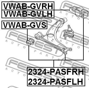 Buy Febest 2324-PASFLH at a low price in United Arab Emirates!