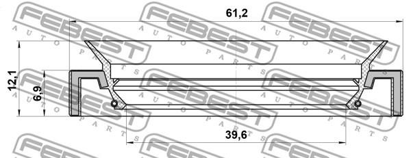 Buy Febest 95GDW-41610712C at a low price in United Arab Emirates!