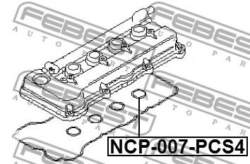 Buy Febest NCP-007-PCS4 at a low price in United Arab Emirates!