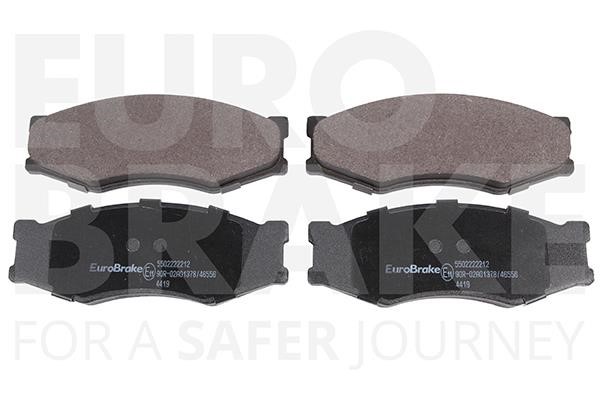 Eurobrake 5502222212 Brake Pad Set, disc brake 5502222212