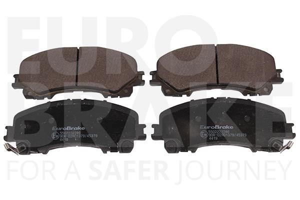 Eurobrake 5502222286 Brake Pad Set, disc brake 5502222286