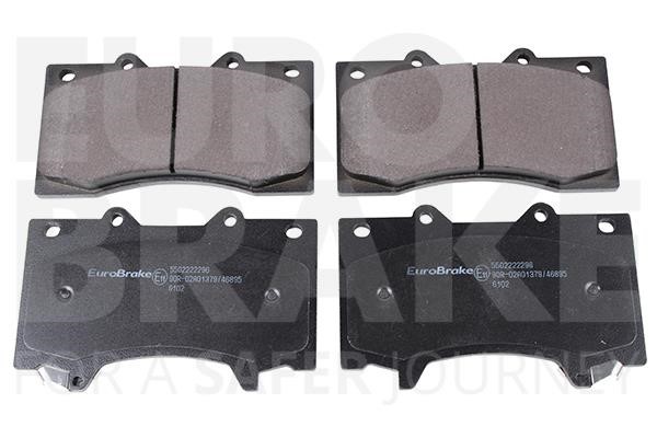 Eurobrake 5502222296 Brake Pad Set, disc brake 5502222296