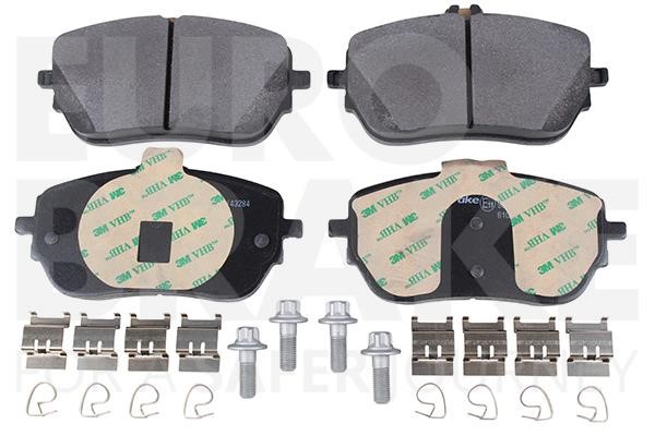 Eurobrake 5502223398 Brake Pad Set, disc brake 5502223398