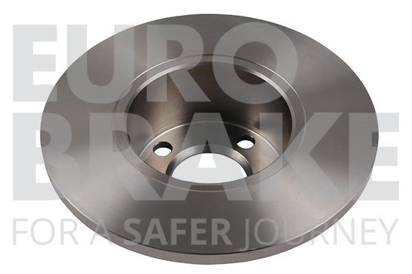 Unventilated front brake disc Eurobrake 5815201501