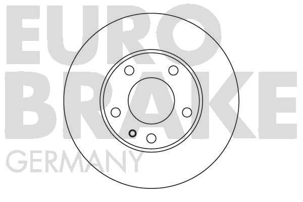 Eurobrake 5815201511 Brake disc 5815201511