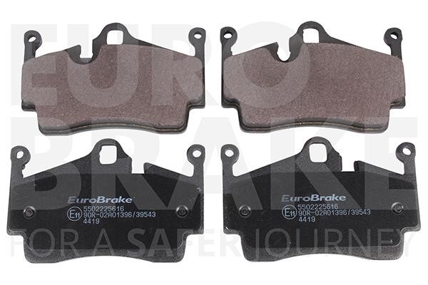 Eurobrake 5502225616 Brake Pad Set, disc brake 5502225616