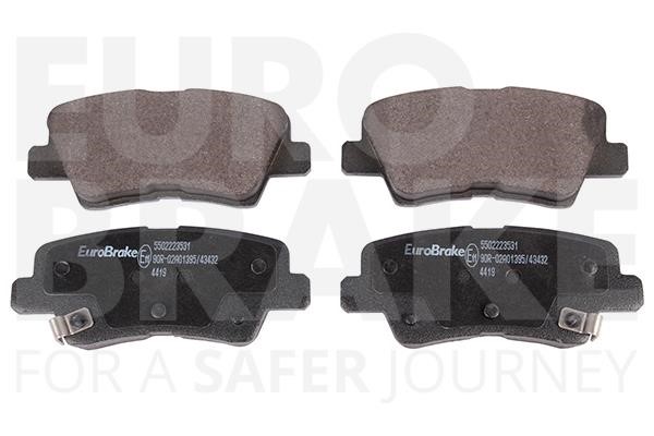 Eurobrake 5502223531 Brake Pad Set, disc brake 5502223531