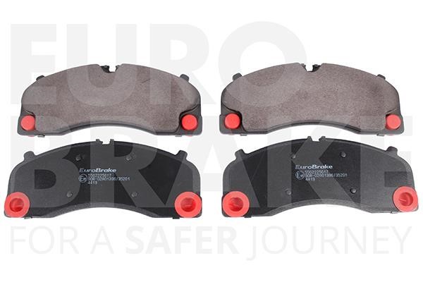 Eurobrake 5502225617 Brake Pad Set, disc brake 5502225617