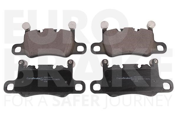 Eurobrake 5502225619 Brake Pad Set, disc brake 5502225619