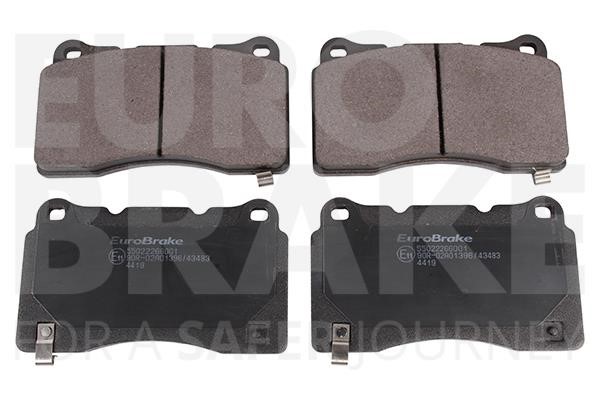 Eurobrake 55022266001 Brake Pad Set, disc brake 55022266001