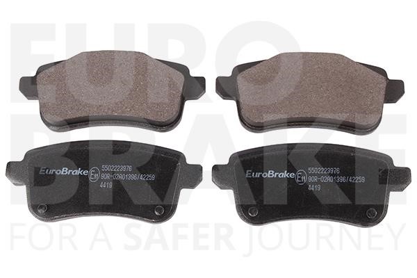 Eurobrake 5502223976 Brake Pad Set, disc brake 5502223976