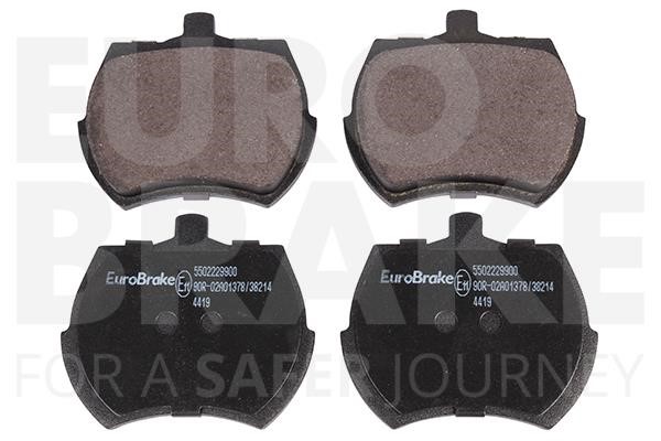 Eurobrake 5502229900 Brake Pad Set, disc brake 5502229900