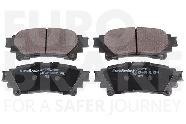 Eurobrake 55022245110 Brake Pad Set, disc brake 55022245110