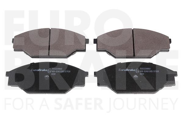 Eurobrake 5502229963 Brake Pad Set, disc brake 5502229963