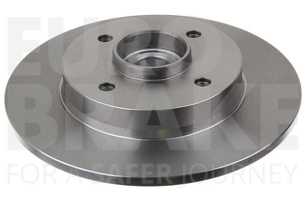 Eurobrake 5815201952 Rear brake disc, non-ventilated 5815201952