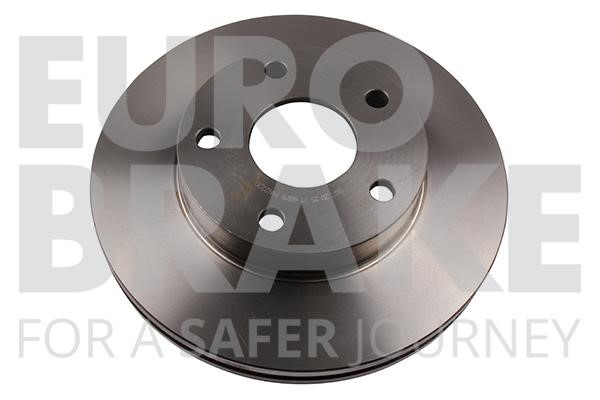 Eurobrake 5815202521 Front brake disc ventilated 5815202521