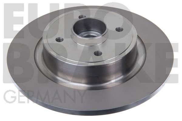 Eurobrake 5815203967 Rear brake disc, non-ventilated 5815203967