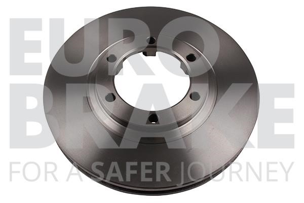 Eurobrake 5815203051 Front brake disc ventilated 5815203051