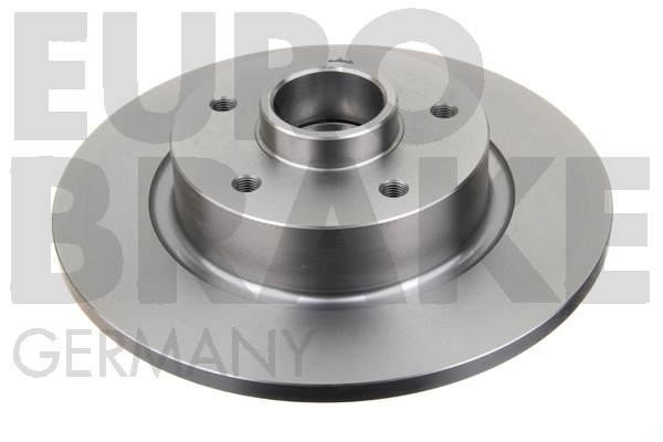 Eurobrake 5815203991 Rear brake disc, non-ventilated 5815203991