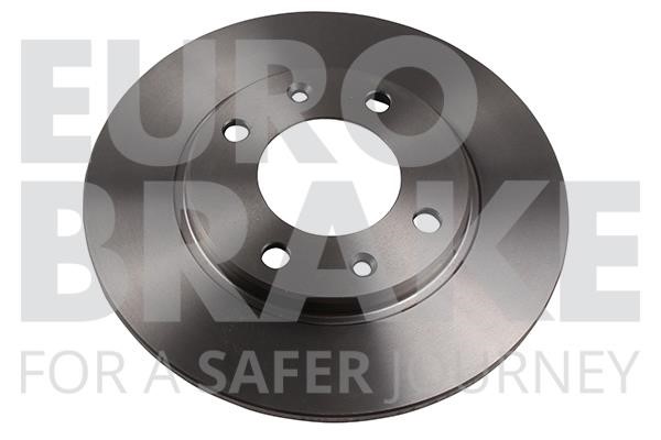 Eurobrake 5815203718 Rear brake disc, non-ventilated 5815203718