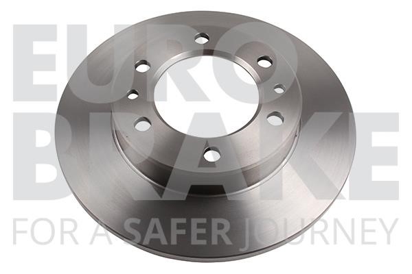 Eurobrake 5815204524 Unventilated front brake disc 5815204524