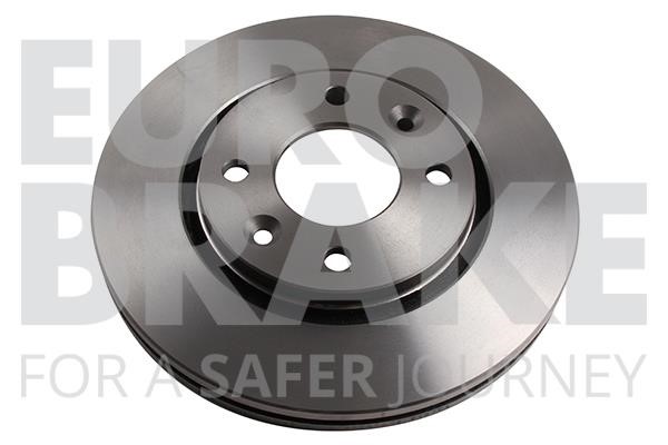 Eurobrake 5815203925 Front brake disc ventilated 5815203925