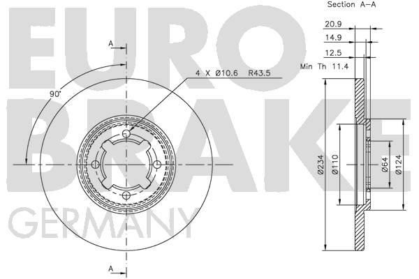 Buy Eurobrake 5815204568 at a low price in United Arab Emirates!