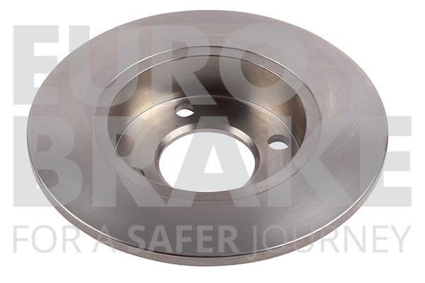 Rear brake disc, non-ventilated Eurobrake 5815204777