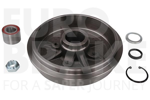 Brake drum with wheel bearing, assy Eurobrake 5825251910